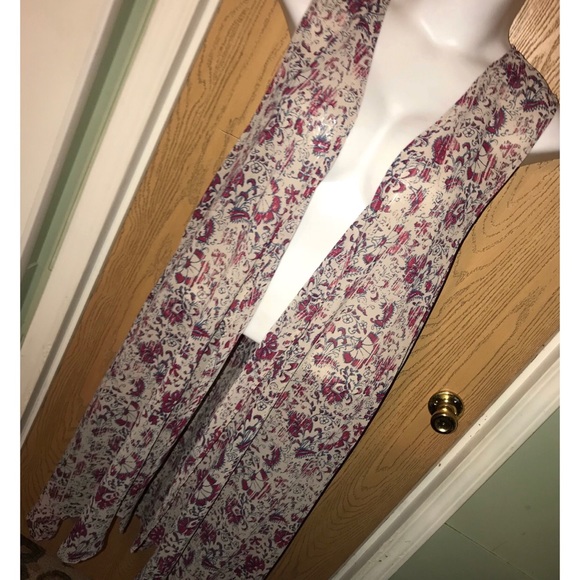 Mossimo Supply Co. Tops - ⬇️Floral chiffon sleeveless duster